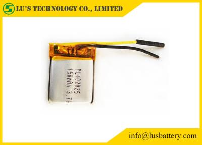 China Bateria de lítio recarregável pequena da bateria de íon de lítio PL402025 da bateria 3,7 V 150mah LP402025 do polímero de Li à venda