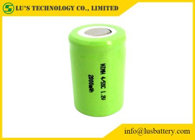 China 4/5SC 2000mah 1.2 V Rechargeable Battery Long Service Life For LED Torch / Alarm System for sale