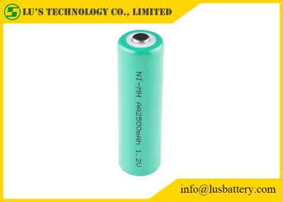 中国 再充電可能な1.2 V NIMH AA電池AA 2500mah NIMHの充電電池1.2v aa電池 販売のため