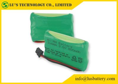 中国 カスタマイズされた色NIMH電池AAAの再充電可能な電話電池3.6 V 800mahのnimh電池のパック 販売のため