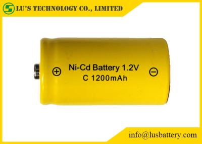 China bateria de cádmio de níquel de 1.2V C 1200mah para telefones sem fios/câmaras digitais à venda
