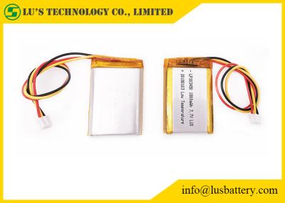 China Batería de ión de litio de baja temperatura recargable de la batería del polímero de litio de LP103450 3.7V 1800mah PL103450 en venta