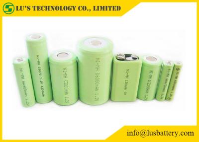 Chine Paquet de batterie rechargeable de NIMH 1,2 V, batterie d'hydrure en métal de nickel de 9 volts à vendre
