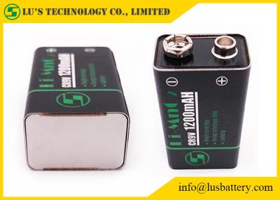 Chine Batterie au lithium primaire de la batterie LiMnO2 non rechargeable de CR9V 1200mah 9 volts à vendre