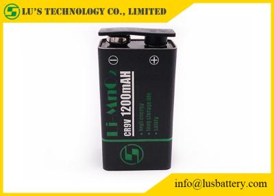 Chine LiMnO2 batterie de la batterie 1200mah 9V pour des détecteurs de fumée à vendre