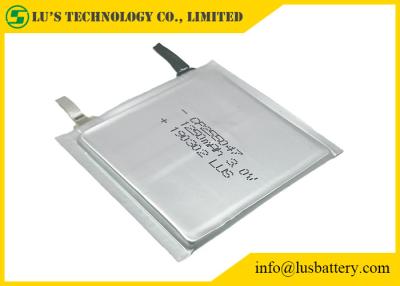 China 1250mah 3V Ultra Thin Battery CP255047 LiMnO2 Primary Batteries  For Tracking Device for sale