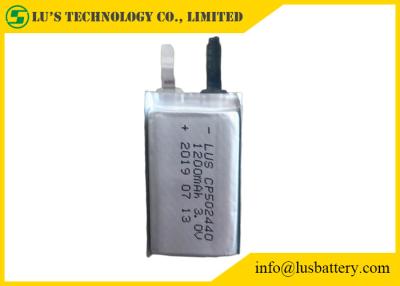 China Soft Cell 3V 1200mah Ultra Thin Battery CP502440 Primary Lithium Battery for sale