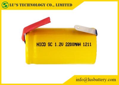 China LED Torch SC 2200mah 1.2 V Rechargeable Battery For Camcorders for sale