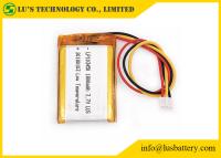 China 3.7v 1800mah Rechargeable Lithium Polymer Battery 0.5C CC LP103450 for sale