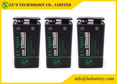 China Manganese Dioxide Disposable Limno2 Battery CR9V 1200mAh 9.0V for sale
