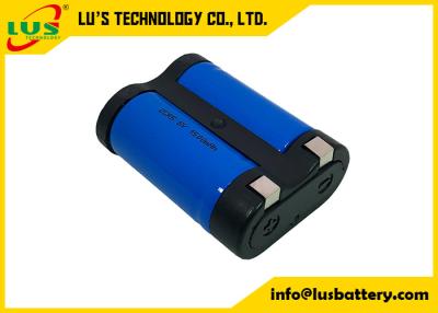 China 1500mah Photo Lithium Batteries 6 Volt 2CR5L 2P Organic Electrolyte for sale