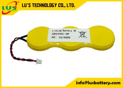 中国 SES Imagotagの電子たなラベルのための3P CR2450ボタンの細胞電池1800mah 販売のため