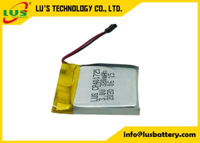 China CP401725 batería ultra fina de la célula de la bolsa de la batería primaria 3v 320mah para los productos de RTLS en venta