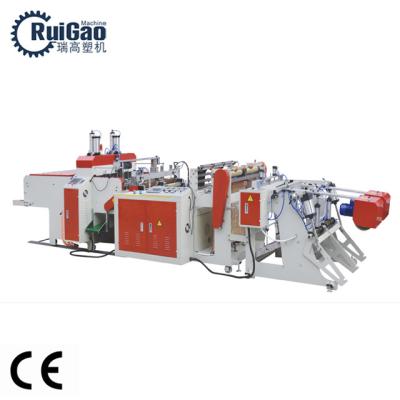 China Plastic T-Shirt Bag Making Machine High Speed ​​Heating Sealing Machine en venta