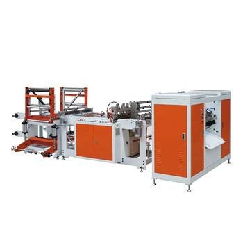 China Waste Plastic Bag Making Machine Automatic Industry Roll Cutting Machine for sale