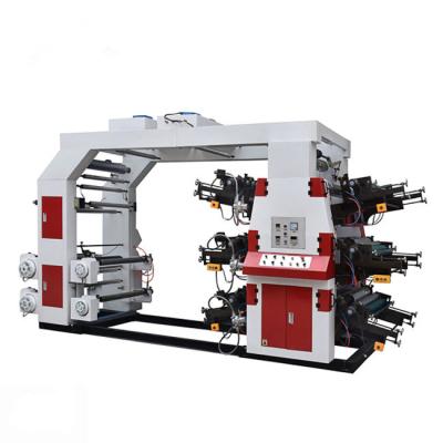 China 1200mm Flexographic Printing Machine YT-61000 Six Color Automatic Printer for sale