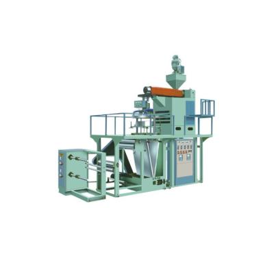 China PP Film Blowing Machine Two Layer With Double Rewinder Rotary Die Head en venta