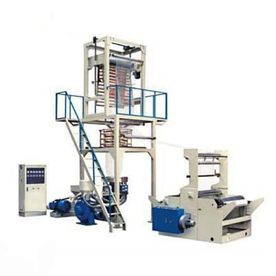 Китай PP/PE Embossing Extrusion Blown Film Machine High Speed With Two Rewinder продается