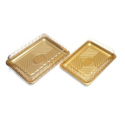 China Caja de comida desechable Caja de embalaje de plástico transparente de PP de calidad rectangular espesa Caja de embalaje de comida para llevar bento en venta