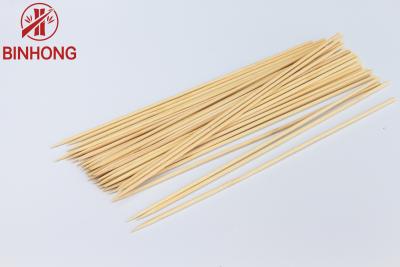 China Runde natürliche Bambusgrill-Aufsteckspindeln der Längen-12cm zu verkaufen
