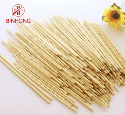 China Palillo de bambú disponible natural modificado para requisitos particulares de los palillos respetuosos del medio ambiente de los platos y cubiertos en venta