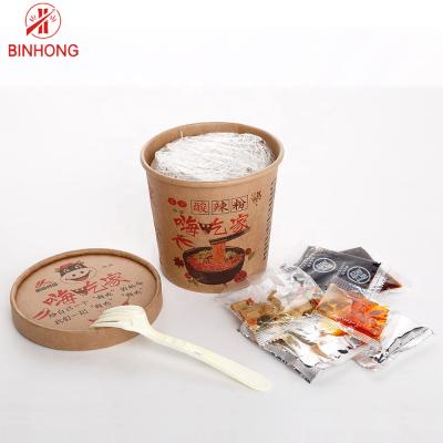 China Customized SGS Disposable Paper Containers for Hot Soup for sale