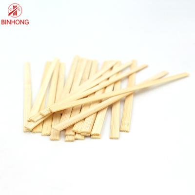 China Sustainable No Burr 110mm Wooden Coffee Stirrer for sale