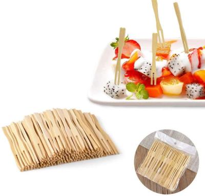 China Bleached Grade A 3.5 Inch Fruit Skewer Sticks for sale