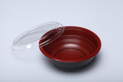 China Cuenco de arroz disponible Microwavable plástico del acondicionamiento de los alimentos de los PP de la durabilidad en venta
