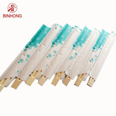 China Thickness 4.5mm Disposable Bamboo Sushi Chopsticks for sale