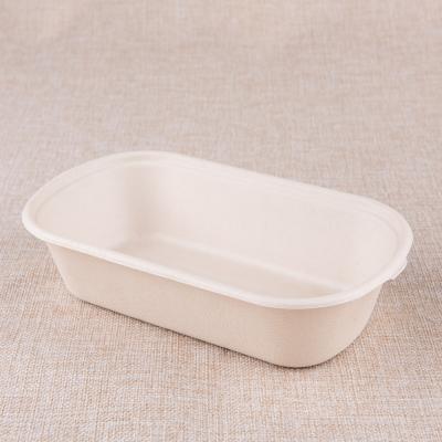 China 5 Compartment Disposable Paper Lunch Box 500ml 700ml 850ml 1000ml for sale
