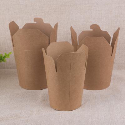 China 18gsm PE Coated Paper Disposable Food Container With CMYK Litho Printing for sale