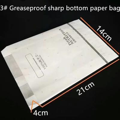 China Bolsa de papel para llevar impermeable a la grasa biodegradable disponible el SOS en venta