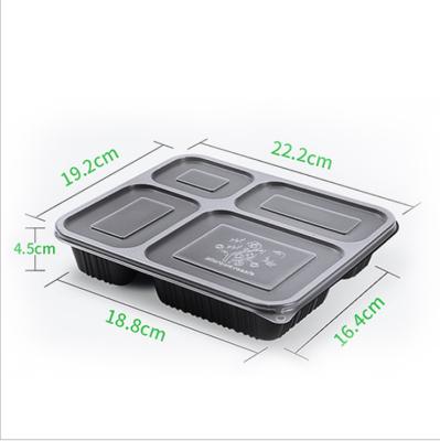 China Microwavable PP Disposable Food Container 500 650 750 1000ml for sale