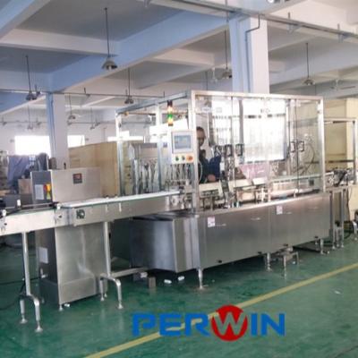 China 30ml 75ml High Speed Spray Filling Machine And Capping Production Line for sale