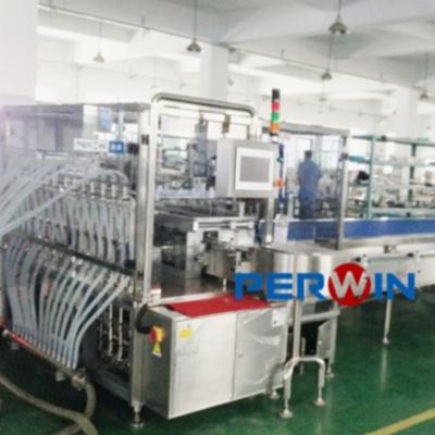 China Plastic Round Bottle Solid Air Freshener Filling Line 0.8Mpa Compressed Air à venda