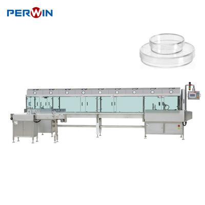 China Electric PLC Petri Dish Filling Machine For Automated Filling Control for sale
