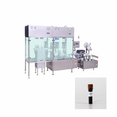 China Precise Test Tube Aseptic Filling Machine 1 - 2 Heads ±1-3% Filling Accuracy For Industrial for sale