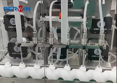 China Fast and Accurate Liquid Vial Filling Line Filling Temperature 18 To 26C for sale