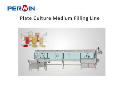 Cina 55 90 120 150mm Petri Dish Filling Machine Speed 2000~4000 pc/ora in vendita