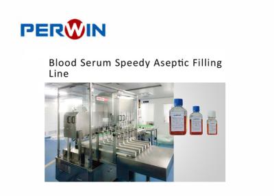 China Sera Product Aseptic Liquid Filling Line Peristaltic Pump SGS Certification for sale