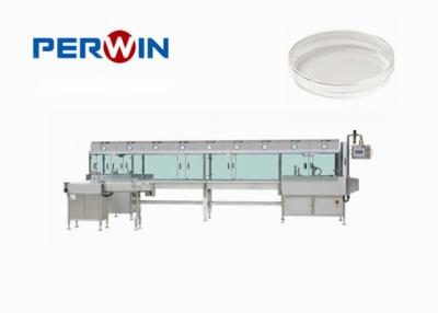 China USA Customer Automated Petri Dish Filler Contact Dish Filling Line for sale