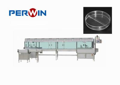 China Automated Petri Dish Filling Machine Agar Plate Pourer For Indian / Twin Plates for sale