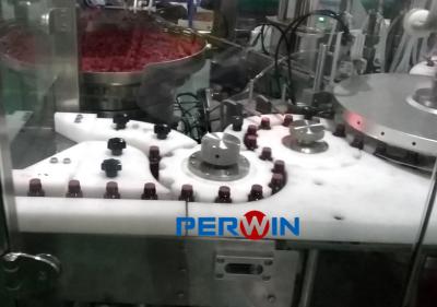 Chine Petite machine de branchement et de scellage à grande vitesse de remplissage de bouteilles de Vial Filling Line/en verre à vendre