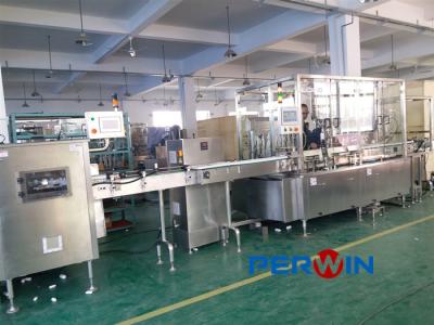 China High Speed Spray Filling Machine And Capping Production Line PW-PGXY8088 for sale
