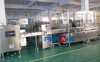 China 30ml Spray Bottles Automatic Filling Line With Labeling Machine for sale