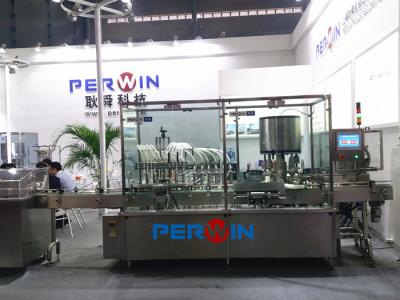 China 30BPM 10ml Vial Rotary Filling Capping Machine With Peristaltic Pump for sale