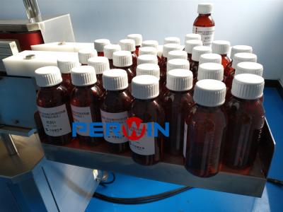 China PERWIN Oral Formulations Liquid / Syrup Filling And Capping Equipment for sale