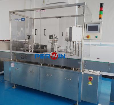 China 50ml Liquid Filling Line PET / Plastic Bottles Reagent Solution PW-HX210 for sale