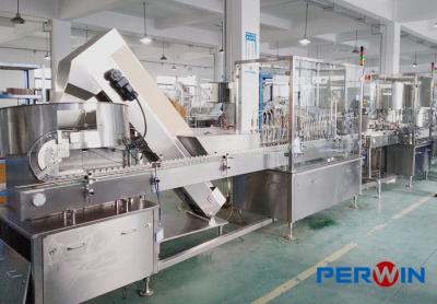 China PERWIN Mosquito Repellent Liquid Filling Machine / Repellent Filling Production Line for sale